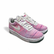 Nike Air Force 1 AF1 Crater Flyknit Athletic Sneakers - Women&#39;s Size 11.5 - £61.74 GBP