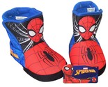 SPIDER-MAN SPIDEY AVENGERS Boot Slippers Toddler&#39;s Size 7-8, 9-10 or Boy... - £19.44 GBP