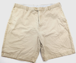 Kirkland Signature Men&#39;s Pima Cotton Washed Chino Shorts size 40 beige - £10.29 GBP