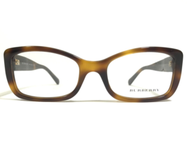 Burberry Eyeglasses Frames B2130 3316 Brown Tortoise Rectangular 51-18-135 - £74.39 GBP