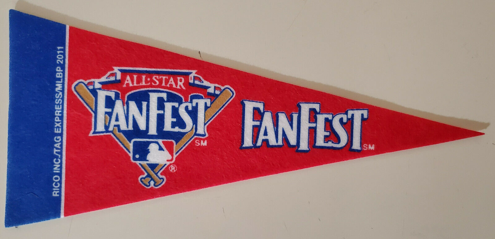2011 MLB All Star FanFest 9" x 4" Mini Pennant Fan Fest Phoenix Arizona - $5.99