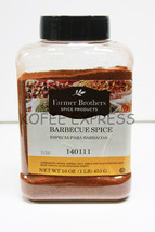 Barbecue Spice, Blend (1 bottle/1 lb) - Farmer Brothers - #140111 - $27.50