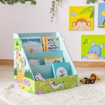 Fantasy Fields Kids Safari Bookshelf Bookcase Toy Organiser Storage TD-13141A - £63.92 GBP