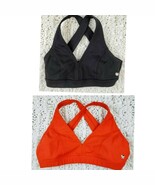 Bundle of Strut! This Cross Back Black Red Sports Bras Size OS - $80.69 CAD