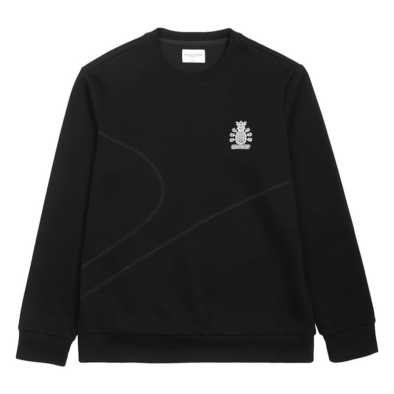 KUEGOU  Autumn New Men&#39;s Sweatshirt Jogger Cotton Blend Embroidery Casual Hoodie - £219.79 GBP