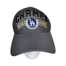 Los Angeles LA Dodgers 2020 World Series Champs Trophy New Era Black Hat Cap - £59.26 GBP