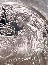 Sterling Silver 1 Troy Oz Eleanor 1907 Frank W Benson Franklin Mint American Art - £46.94 GBP