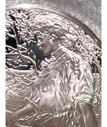 Sterling Silver 1 Troy Oz Eleanor 1907 Frank W Benson Franklin Mint Amer... - £47.03 GBP