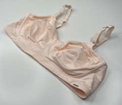 Breezies NWT curved comfort unlined wire free 40 B pink bra O5 - £11.45 GBP