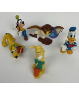 Walt Disney Assorted Figure PVC Cake Topper Toy  Vintage 3&quot; Donald Duck ... - $32.46 CAD