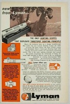 1961 Print Ad Lyman Telescopic Rifle Scopes Big Horn Sheep Middlefield,CT - £7.29 GBP