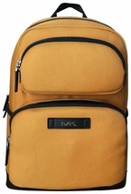 R Michael Kors Kent Sport Utility Large Yellow Gold Backpack 37U1LKSC50 ... - $133.64