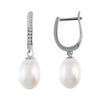 GIVA Womens Sterling Earrings 925 Silver Pearl AAA+ Quality Freshwater ... - $44.99