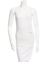 Helmut Lang Vintage Archival White Knot Detail Tank Top 38 XS - €76,42 EUR