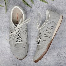 Merrell | High Rise Gray Perforated Laced Sneakers, size 10 - £37.46 GBP