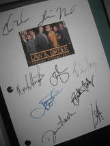 Law &amp; Order SVU Alternate Signed TV Script Screenplay X9 Autographs Christopher  - £15.97 GBP