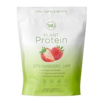 tru supplements plant protein strawberry jam - $19.79
