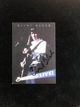 CLINT BLACK Hand Signed Autographed Sterling Card Country Music Singer Rare Memo - £47.18 GBP