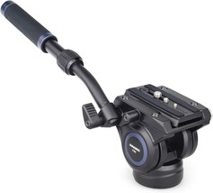 Video Camera Tripod Fluid Head-Innorel F60,Professional Drag Pan Panoramic, F60 - £63.95 GBP