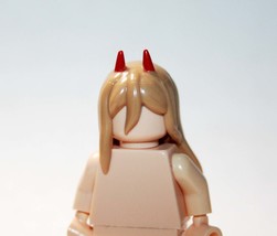 Minifigures Blocks Dirty Blong Devil Horns Long Female Hair For - $2.31