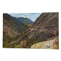 Postcard The Million Dollar Highway Between Silverton And Ouray CO Aerial View - $6.98