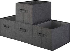 In The Pomatree Storage Baskets - 4 Pack - Sturdy Large Fabric Bins | Fo... - $41.94