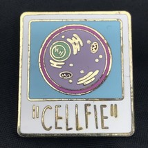 Cellfie Pin Humorous Meme Selfy Pic Goth Pinback - £9.68 GBP