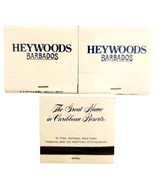 Heywood Barbados Caribbean Resort Hotel Vintage Matchbooks Unstruck Lot ... - $377.05 MXN