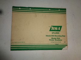 1967 BSA  B44 Shooting Star, Victor Roadmaster Parts Spares List Catalog... - $447.81 MXN