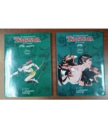 TARZAN IN COLOR Vol 6 &amp; 18 1936-1939 Hardcover 2 Book lot Burne Hogarth NM - $139.02 CAD