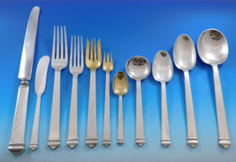 Hampton by Tiffany Sterling Silver Flatware Set for 12 Service 185 pcs Dinner - £21,683.96 GBP