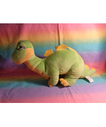 Kellytoy Green &amp; Yellow Dinosaur Plush Soft Toy Animal Figure 15&quot; Long - £8.44 GBP