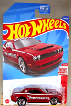 2022 Hot Wheels #198 Red Edition 12/12 &#39;18 Dodge Challenger Srt Demon Red w/RSSp - £11.78 GBP