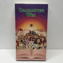 Vintage VHS Tape Charlotte&#39;s Web 1973 Animated Family Film Hi-Fi E. B. W... - £11.98 GBP