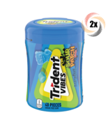 1x Bottles Trident Vibes Sour Patch Kids Blue Raspberry Gum | 40 Pieces ... - $17.08 CAD