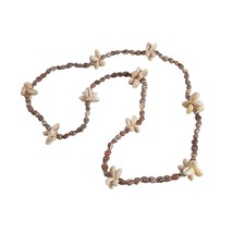 Shell Necklace Womens Jewelry 34&quot; Length Hawaiian Beach Boho Mermaid Island - £18.52 GBP