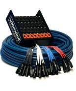 Whirlwind MS-24-8-XL-250ft Medusa Audio Snake 24XLR with 8 XLR returns M... - $63,559.73 MXN