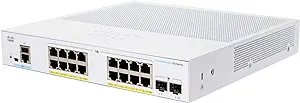 Business Smart Switch | 16 Port Ge | Poe | 2X1G Sfp | Limited Protection... - $768.99