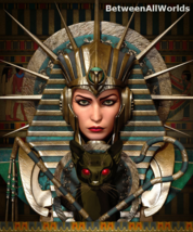 Demon Female Pharaoh Vampire Djinn +Her Dark Demon Army Protection And W... - $125.49
