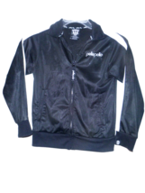 Womens Ladies Pelle Pelle Black Embroidered Zip Closure Jacket Coat Sz: M 10/12 - £159.83 GBP