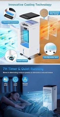 Portable Air Conditioners, Portable AC Unit, Evaporative Air Cooler Item image 7