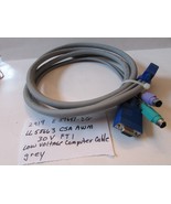 Low Voltage Computer Cable 2919 E87647DG 30V 6ft M/F Video Monitor Keybo... - $10.76 CAD