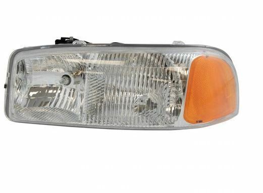 LEFT Driver Halogen Headlight Headlamp For 2007 GMC Sierra 3500 Classic - £45.94 GBP