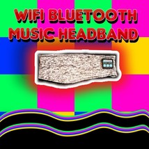 Men/Womes Wide Turban Sports Headband Elastic Head Hair Band Wifi Music Gym Yoga - £6.12 GBP