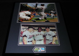 Harmon Killebrew Signed Framed 16x20 Photo Set Twins w/Mickey Mantle Willie Mays - £118.69 GBP