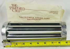NEW THE PAMPERED CHEF Valtrompia BREAD TUBE FLOWER Item No.12105B w/Inst... - £7.82 GBP
