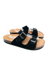 Skechers GRANOLA Two Strap Relaxed Fit Luxe Foam Sandals- Black, US 10 (used) - £10.54 GBP