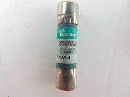 BOX OF 8 COOPER BUSSMANN FUSETRON FUSES FNM-4 - £23.29 GBP