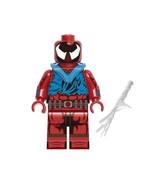 Toys Scarlet Spider in vest Spider-Man Across the Spider-Verse Minifigur... - £5.11 GBP