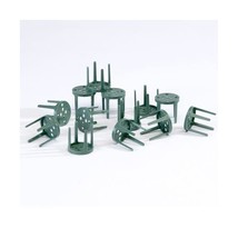Pack of 100 OASIS Green Plastic Pin Holders  - $20.00